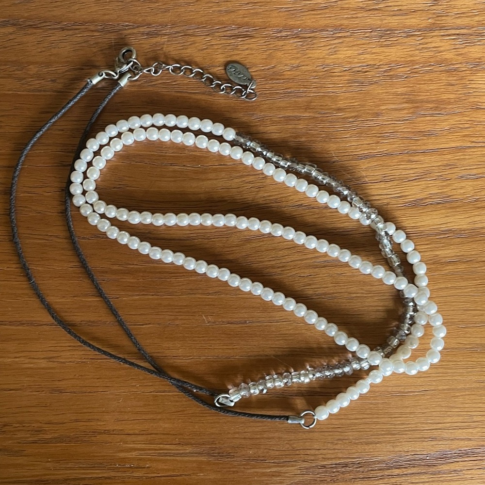 Long pearl necklace ✨
